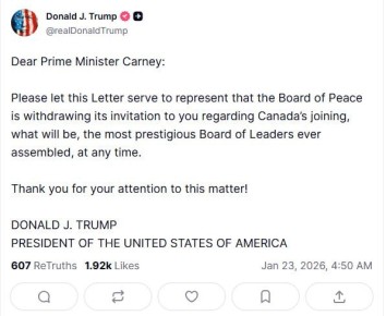 "����� ����" �������� ���� ����������� ������ � ������ �����������, ������� ����� � ������� Truth Social