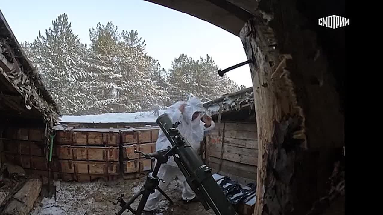 Следы на снегу позволили расчету разведывательного беспилотника найти позиции ВСУ в Херсонской области