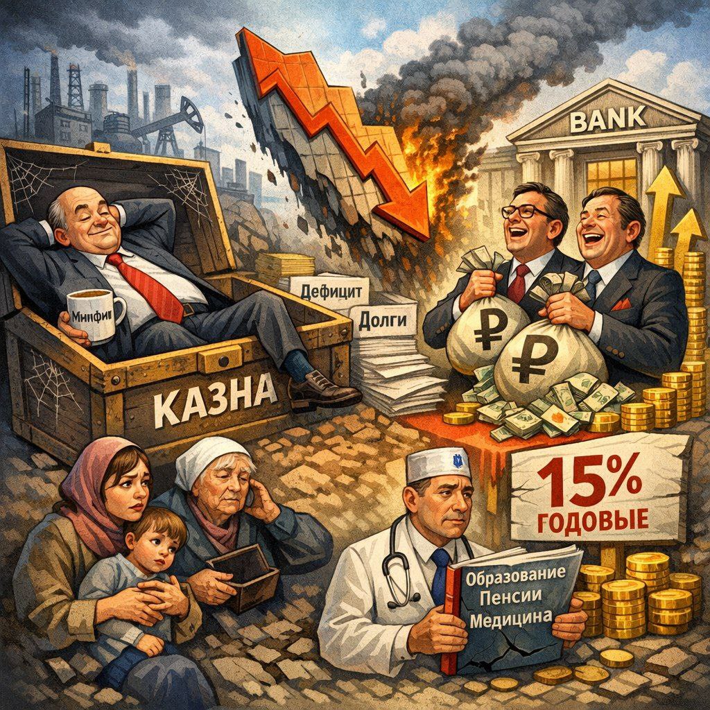 Казна пустеет, господа: Минфин проел наше будущее