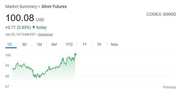 ���� �� ������� ������� � ������� ��������� ������� � $100 �� �����