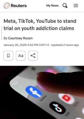 Reuters: ���������� Meta*, TikTok � YouTube ����� ������ �� ����������� ������� ������������ �������� ����� ��������