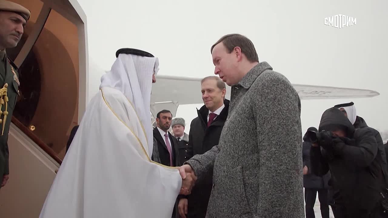 Президент ОАЭ Мухаммед Аль Нахайян прибыл в Москву с официальным визитом