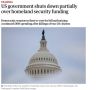 Частичный шатдаун в США начался из-за споров вокруг финансирования безопасности