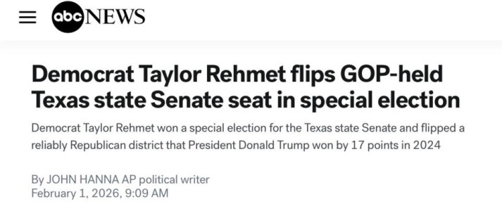 Главной политической сенсацией этих выходных в США стала внезапная победа демократа на внеочередных выборах в сенат штата Техас