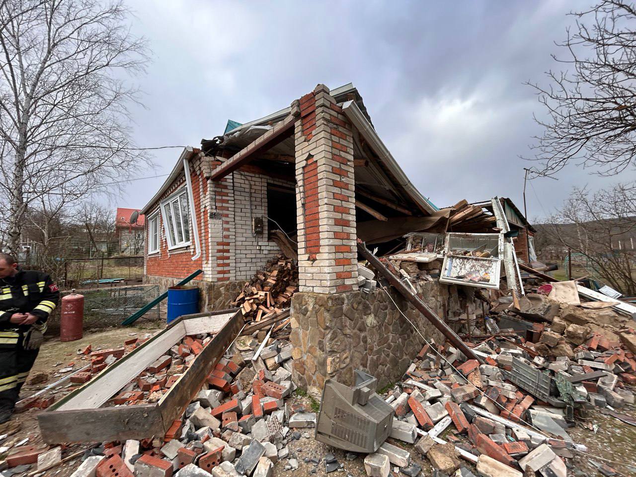 Взрыв газа произошел в жилом доме в Северском районе Краснодарского края