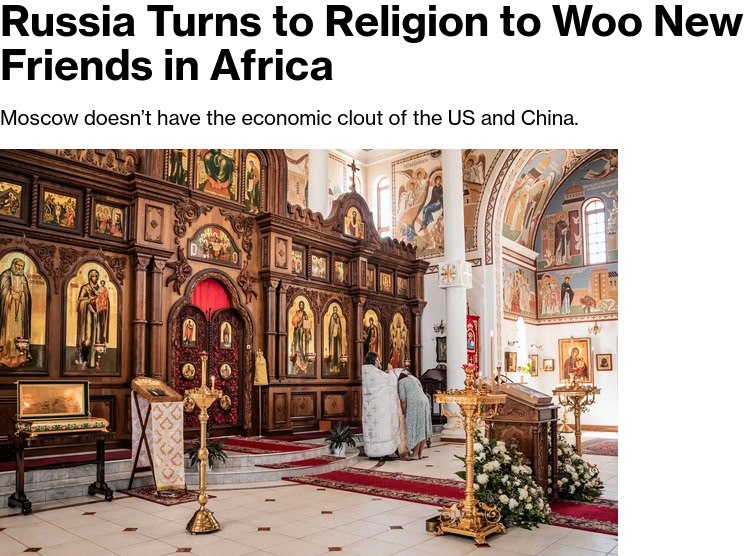 РПЦ значительно увеличила число приходов в Африке