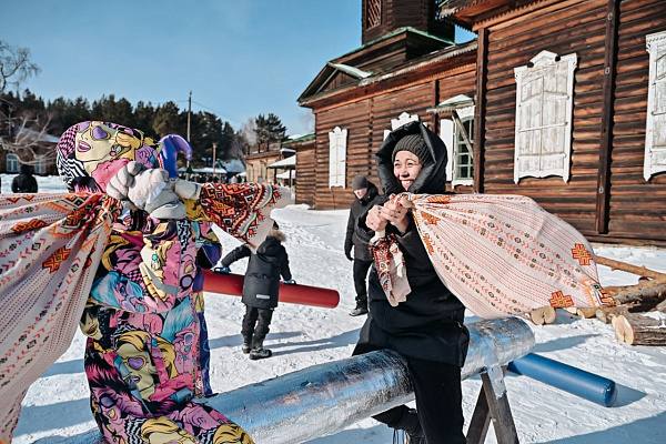 В Бурятии встретили весну «Забавной Масленицей»