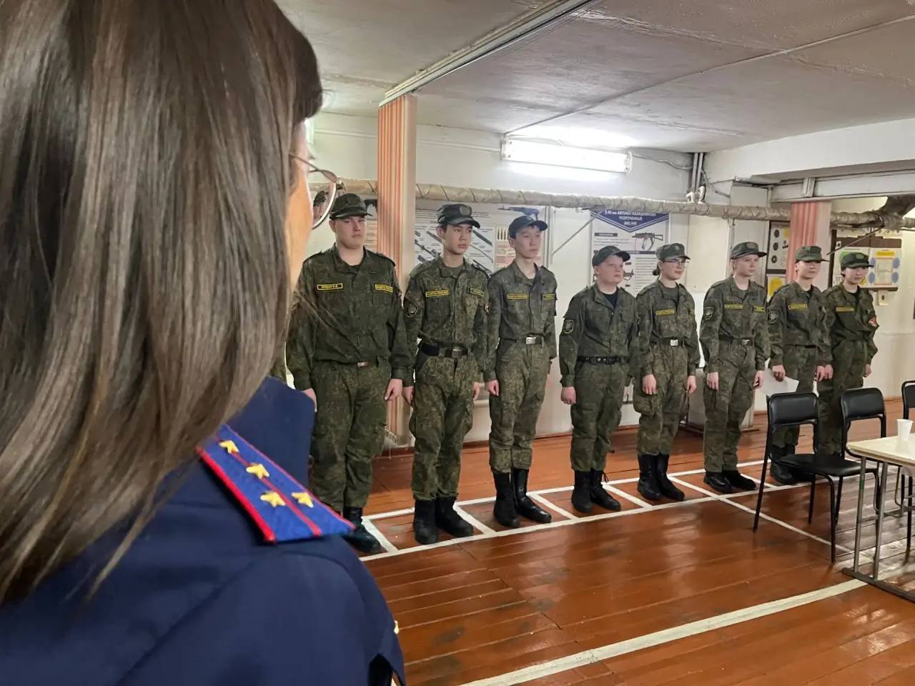 Сотрудники СУ СК России по Республике Бурятия провели спортивное мероприятие для кадет в честь Дня защитника Отечества