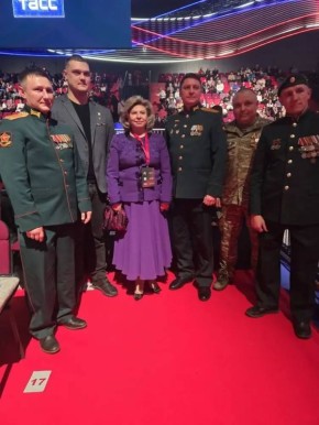 Татьяна Москалькова: Встретилась с участниками и ветеранами СВО на гала-концерте ко дню защитника отечества «Сказ о доблести и чести» во дворце Ирины Винер
