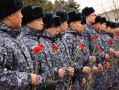 Полицейские Бурятии, находящиеся в служебной командировке на Северном Кавказе, почтили память погибших коллег
