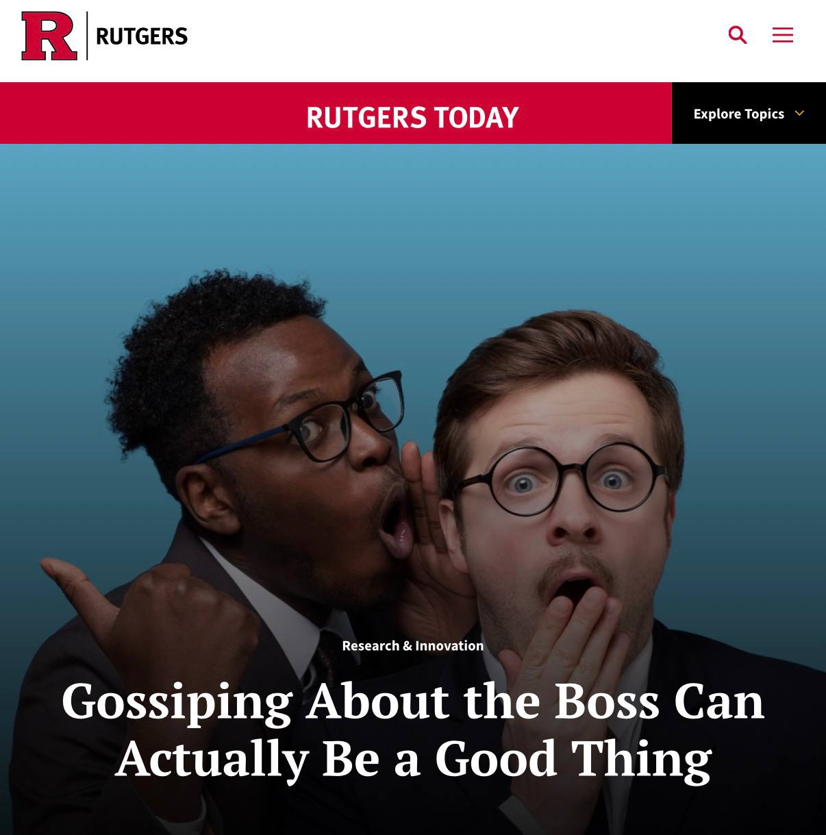 Психологи, потеснитесь!. Учёные из Ратгерского университета официально реабилитировали наше любимое офисное развлечение