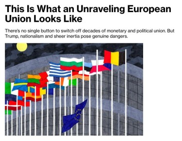 ЕС приближается к концу по одному из трех сценариев — от развала до «медленной агонии»