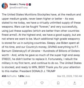 ��� �������� ����������� ������������� �������� �����������, ����� �� ��� �������� � "���������� �������", ������ ������� ����� � ����� ������� Truth Social