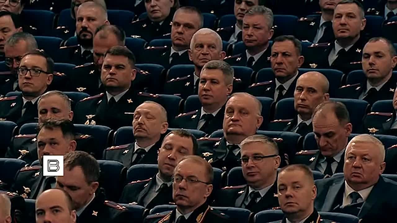 Полная речь Владимира Путина на расширенном заседании коллегии МВД России