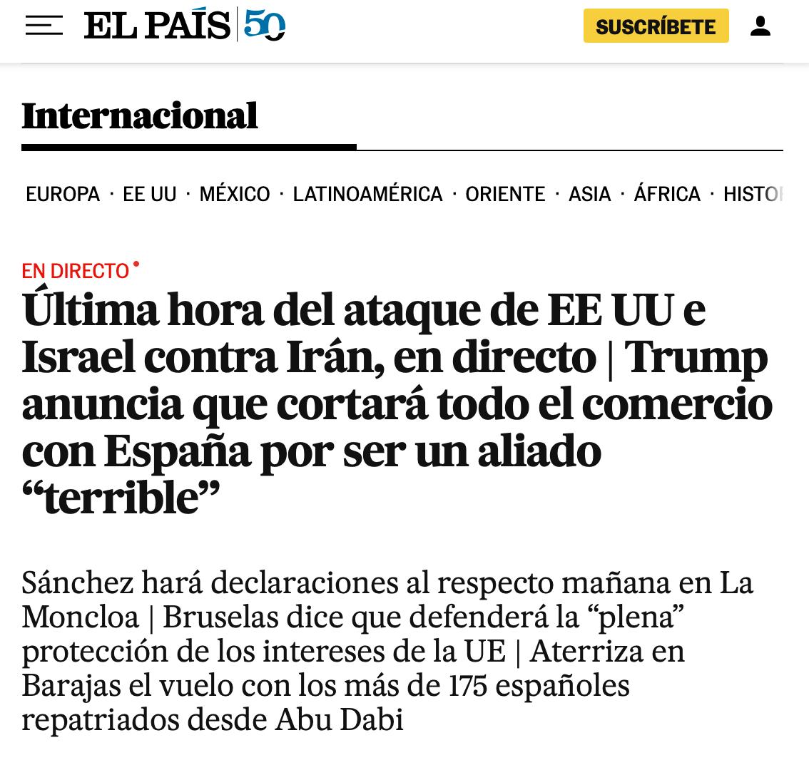 Испания призвала США уважать международное право и торговые соглашения с ЕС после резких заявлений Трампа о Мадриде