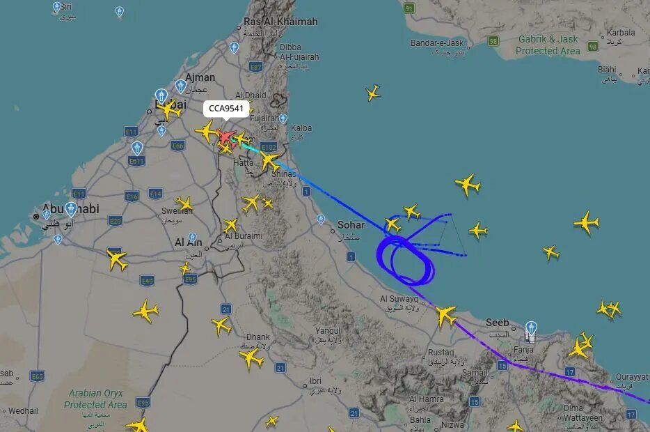 Дубай в режиме ожидания: Самолёты кружат, хаб мирового масштаба завис