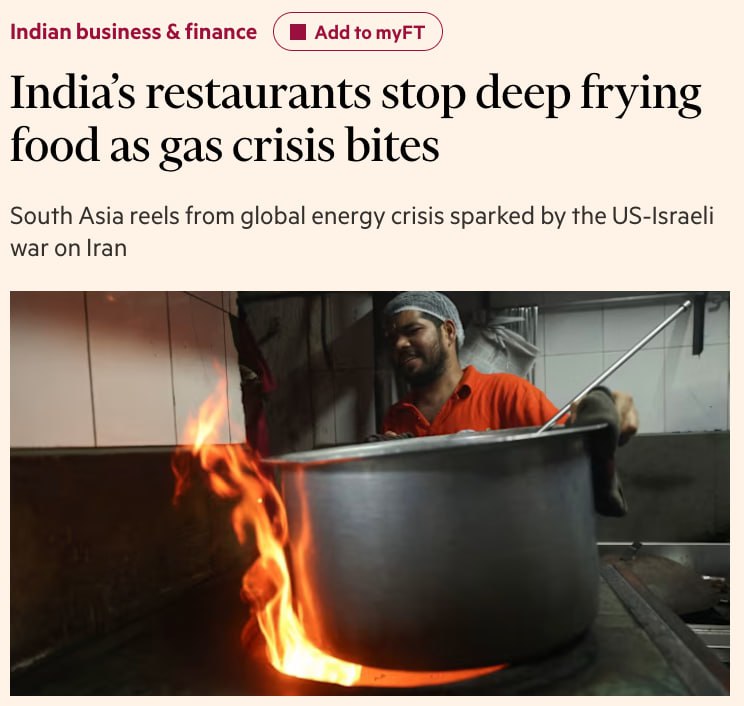 Индийские крематории и рестораны остались без газа из-за войны в Иране